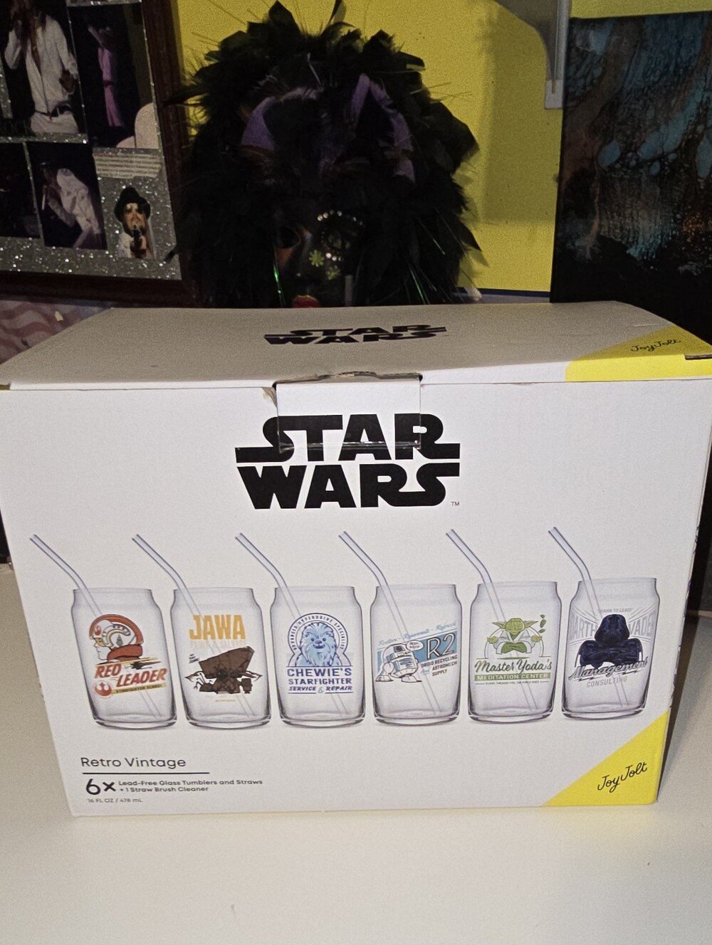 Star Wars Retro Glass Tumbler Set
